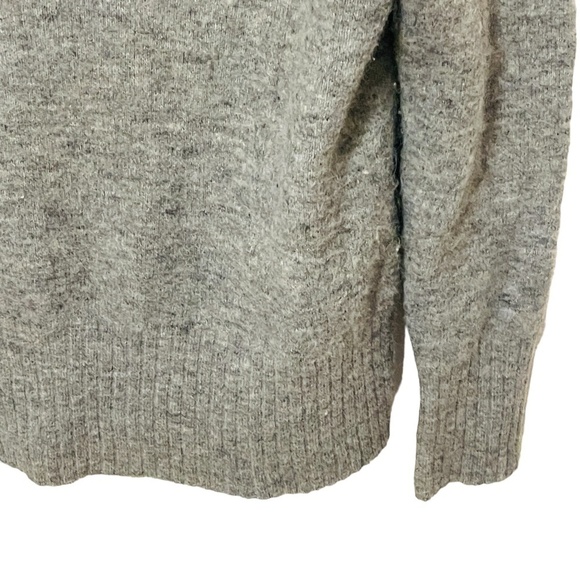 ARITZIA Babaton Grey Alpaca Wool Oversized Turtle Neck Sweater SZ XS - Picture 11 of 15